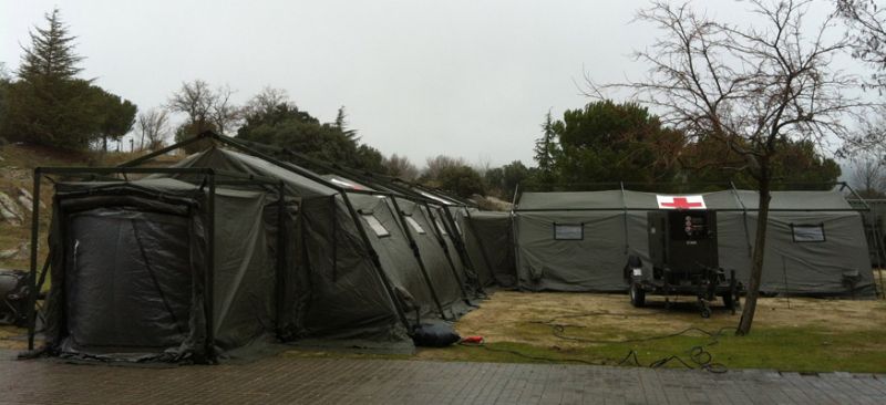 military tent